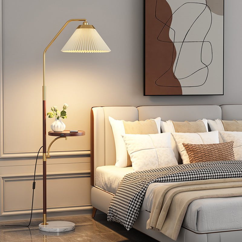 Muji Floor Lamp in Dark Walnut