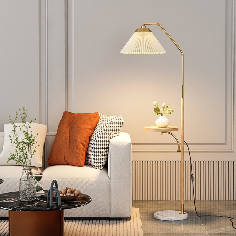 Muji Floor Lamp in Dark Walnut