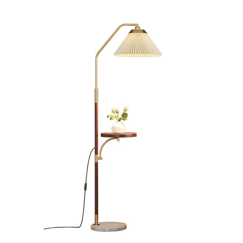 Muji Floor Lamp in Dark Walnut