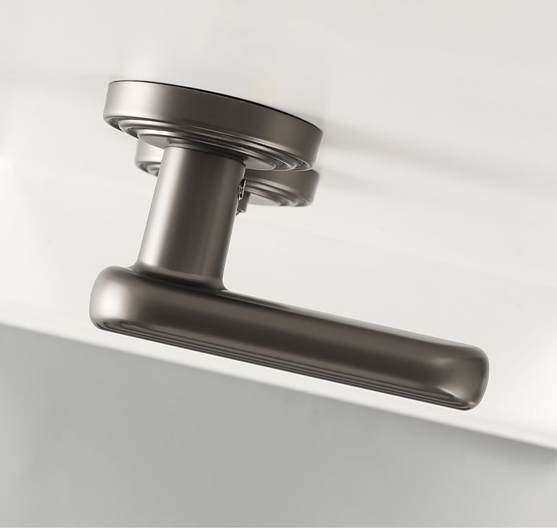 Mountain Harth Door Lock in Pearl Grey & Pearl Gold