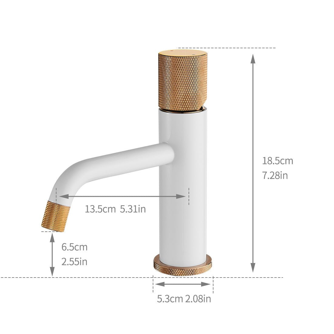 Sharma Faucet in Black & Black Silver
