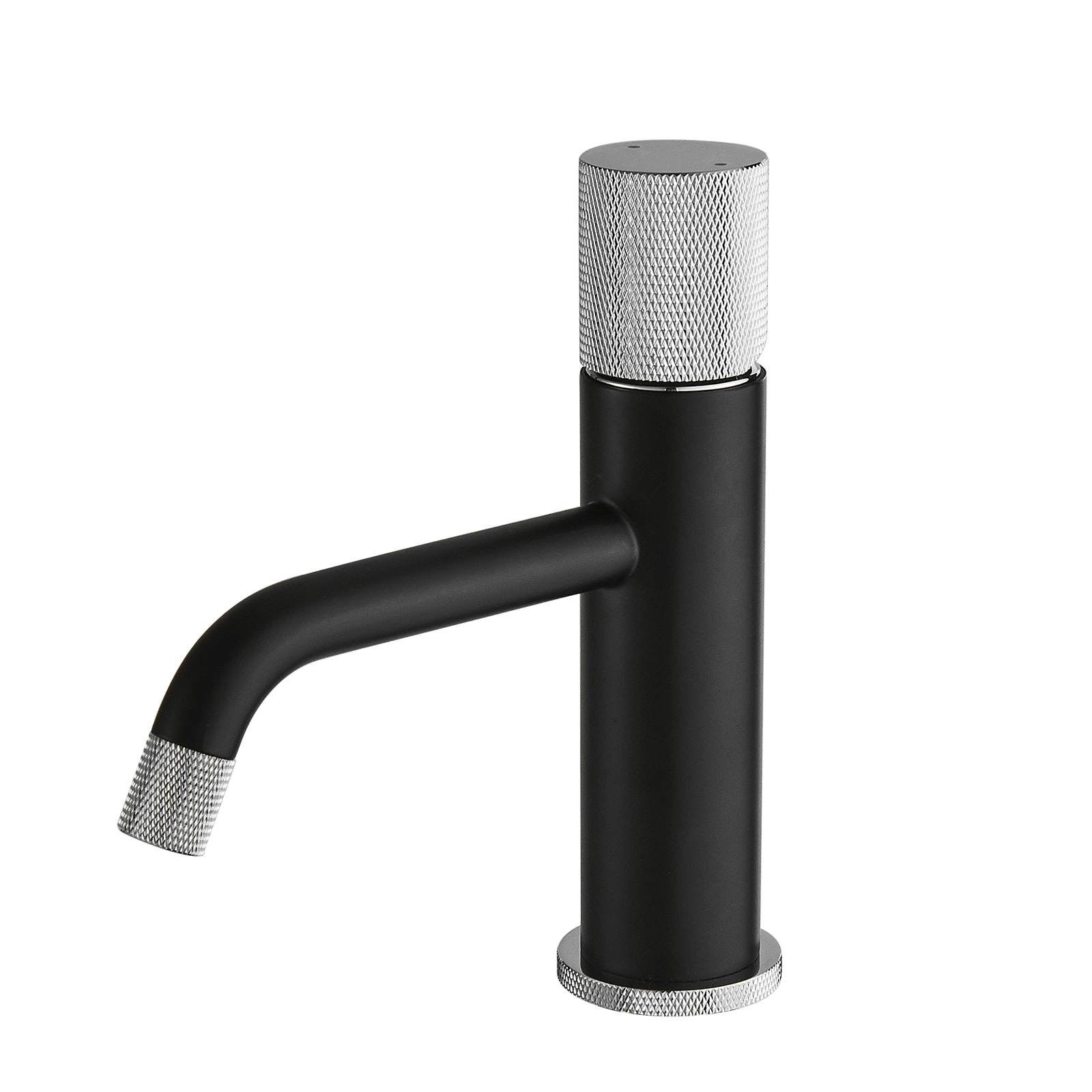 Sharma Faucet in Black & Black Silver
