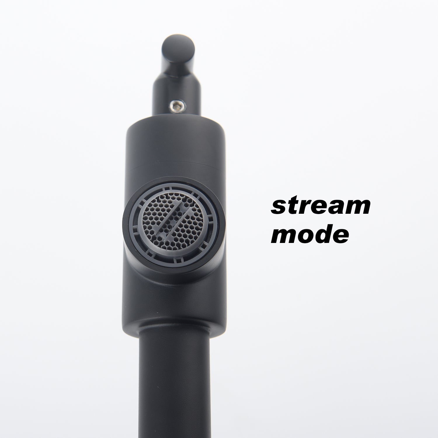 Euro Pot Filler Faucet in Black & Silver