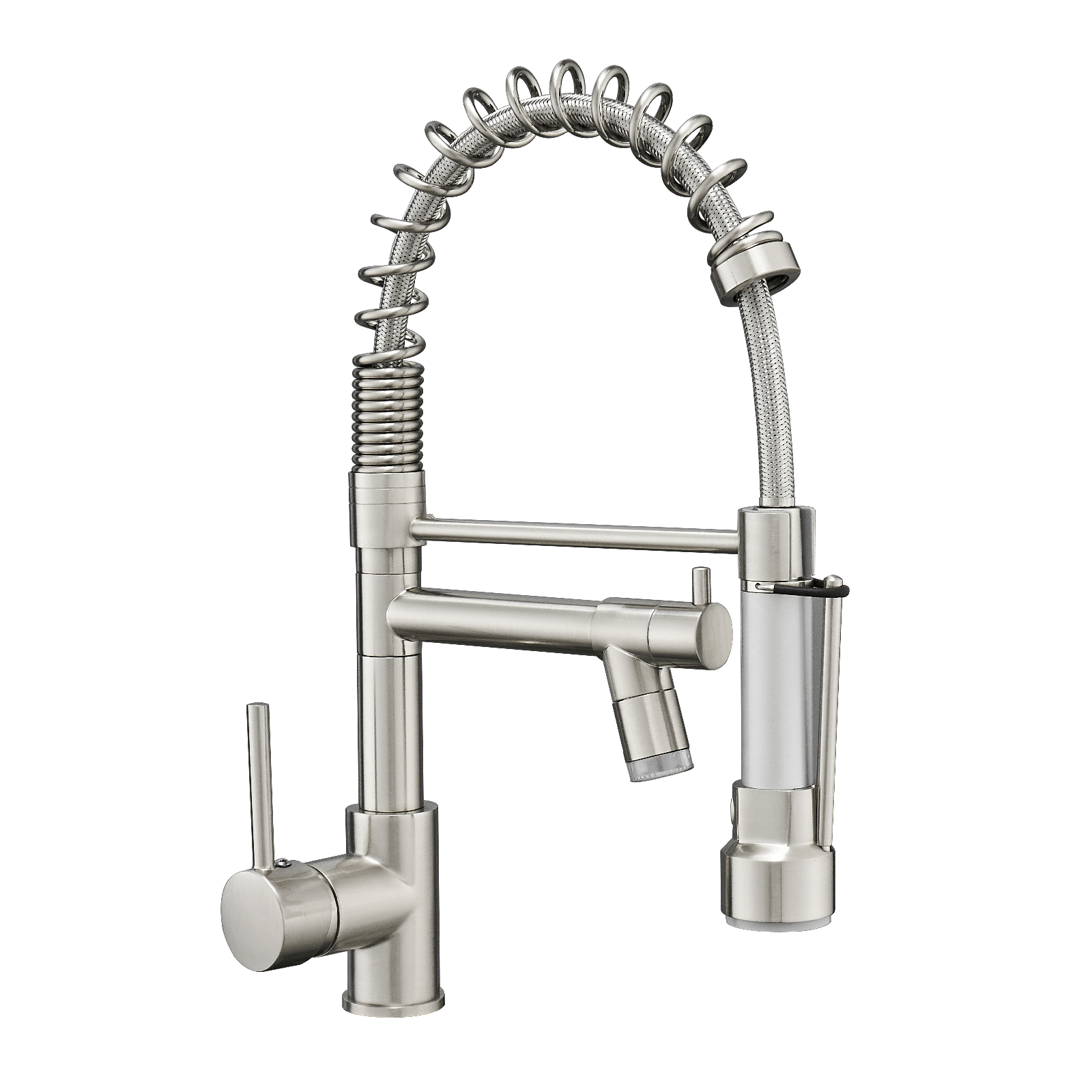 Gustav Led Faucet in Black & Silver