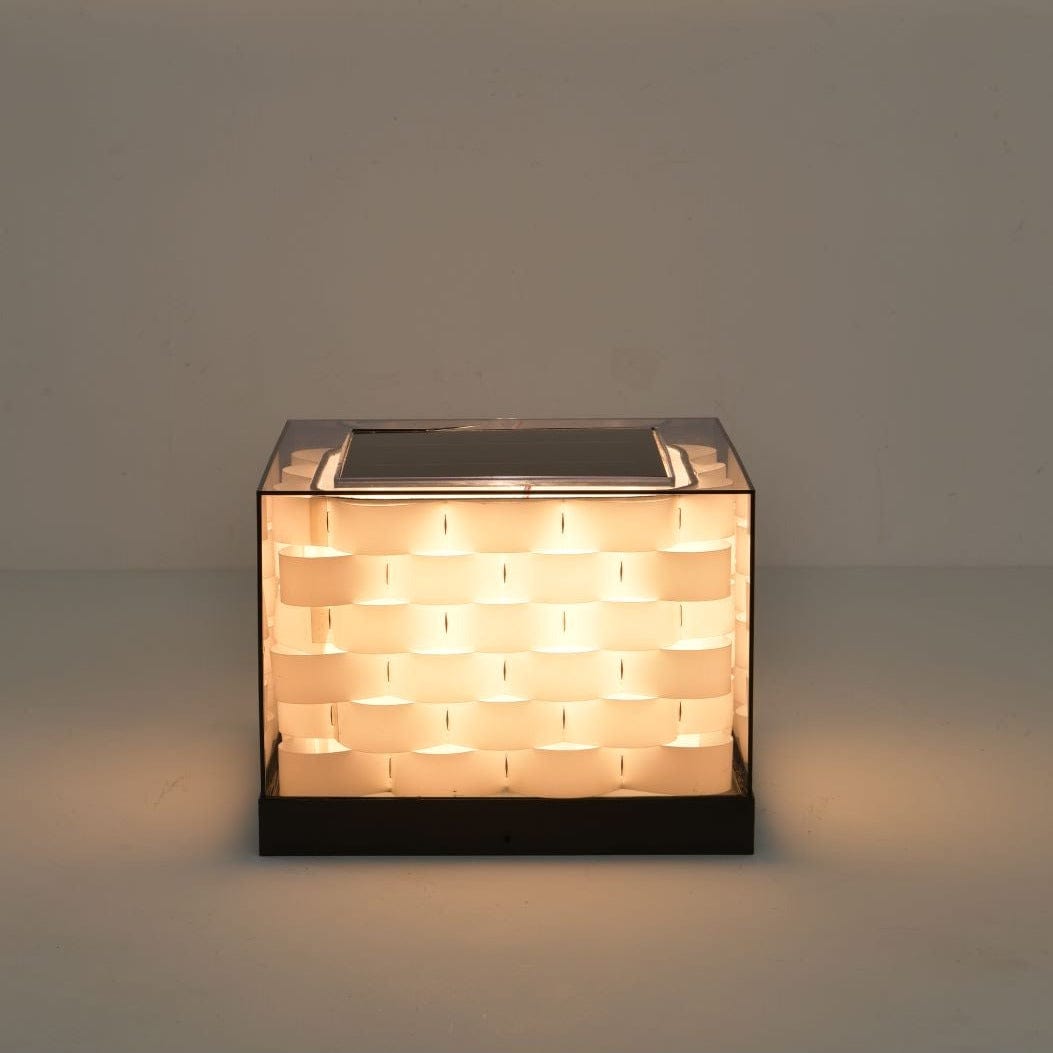 Cubed Weave Outdoor Light