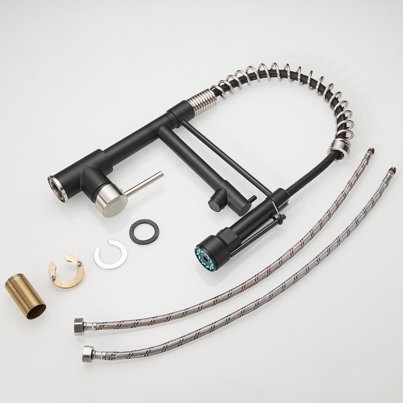 Lucero Faucet in Black & Gold