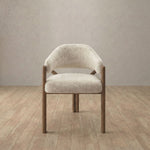 Alder Dining Chair in Shaggy & Luxe