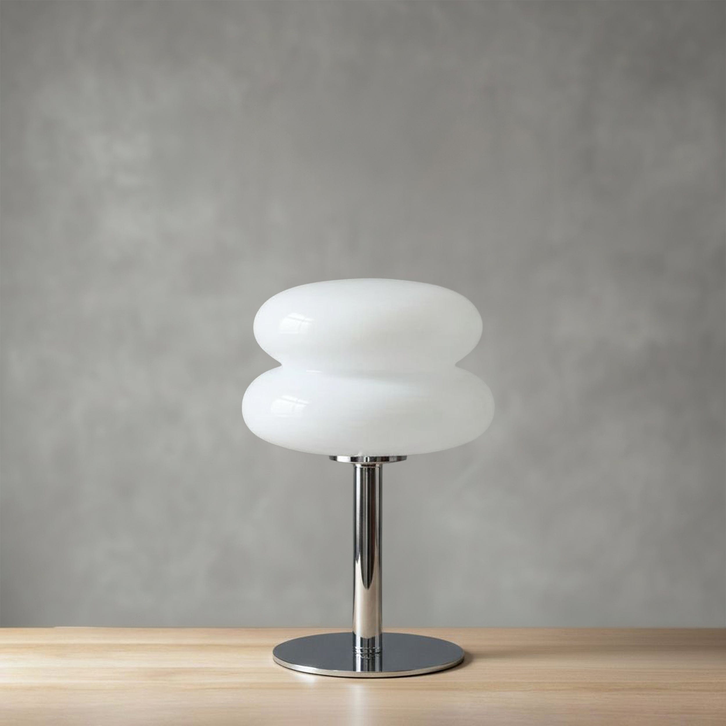 Bubble Tart Table Lamp in Pink & White