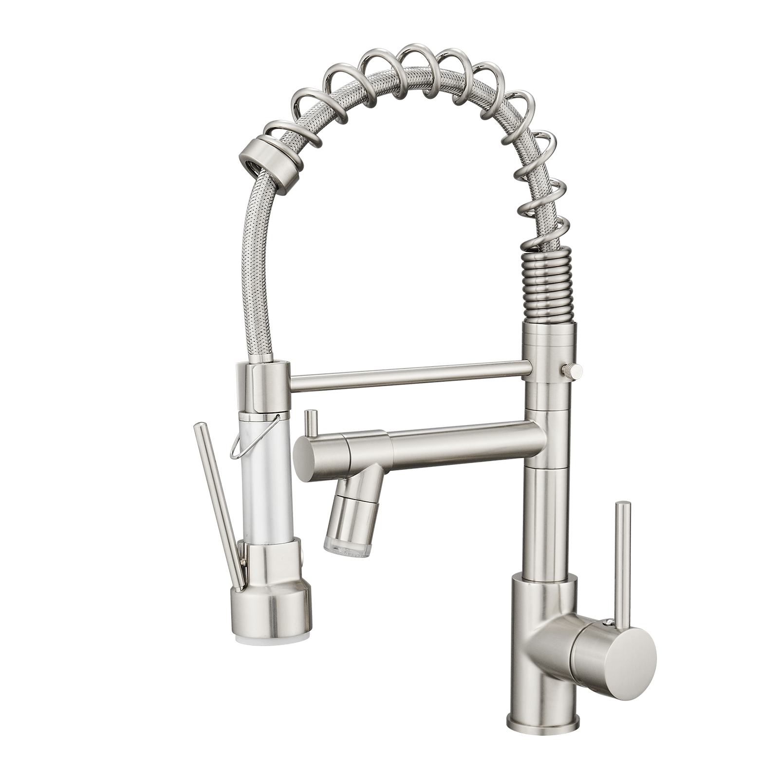 Gustav Led Faucet in Black & Silver