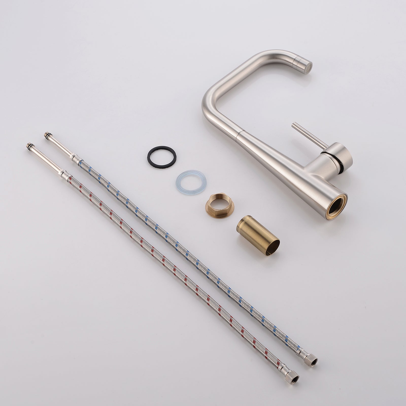 Archdamien Faucet in Black & Nickel