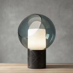 Dome Glass Table Lamp