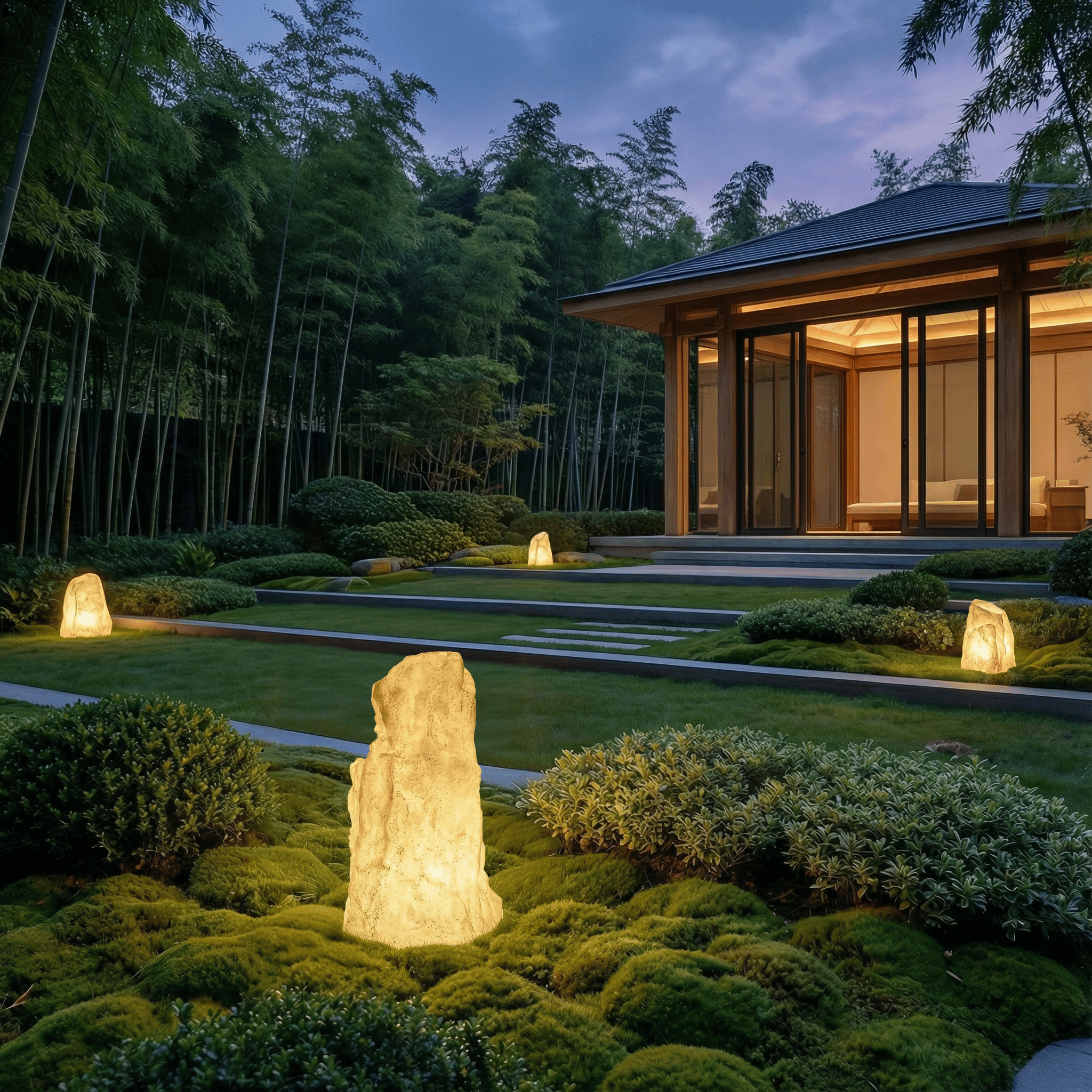 Vibrant Stone Outdoor Light