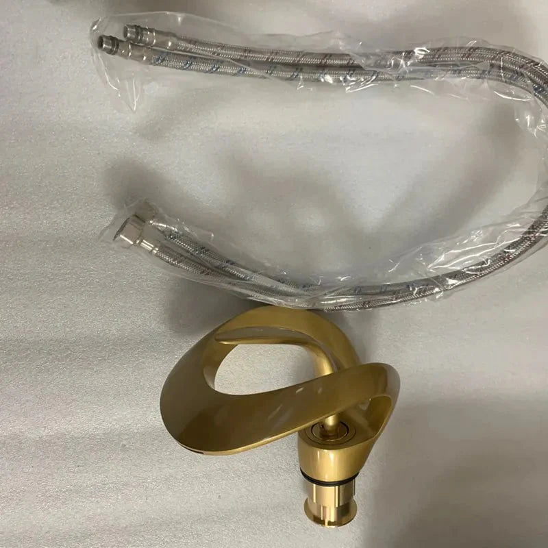 Scorpio Faucet in Black & Gold