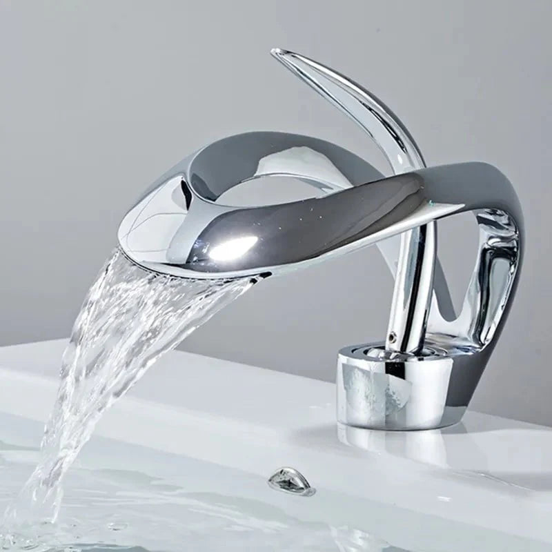Scorpio Faucet in Black & Gold