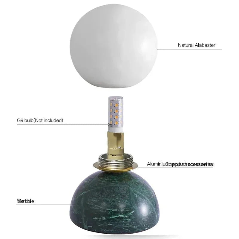 Prema Oracle Stone Table Lamp