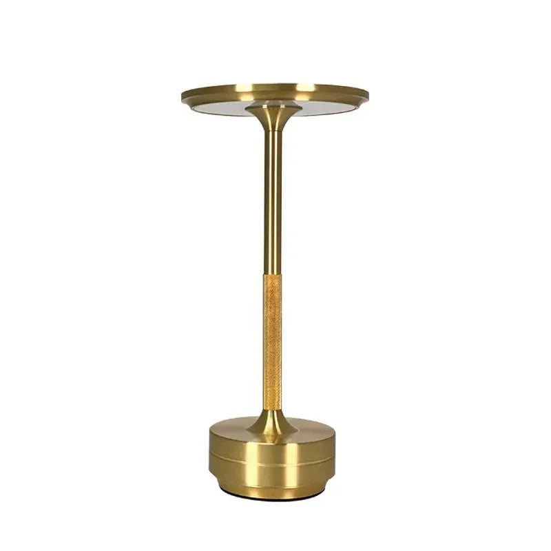 Karina Table Lamp in Silver & Gold