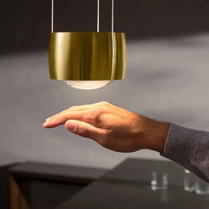 Amelia Pendant Light in Black & Gold