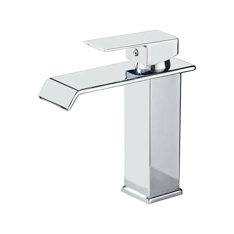 Flow Wave Faucet in Chrome & Black