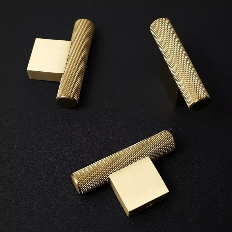 Lubann Furniture Handle in Brushed Brass