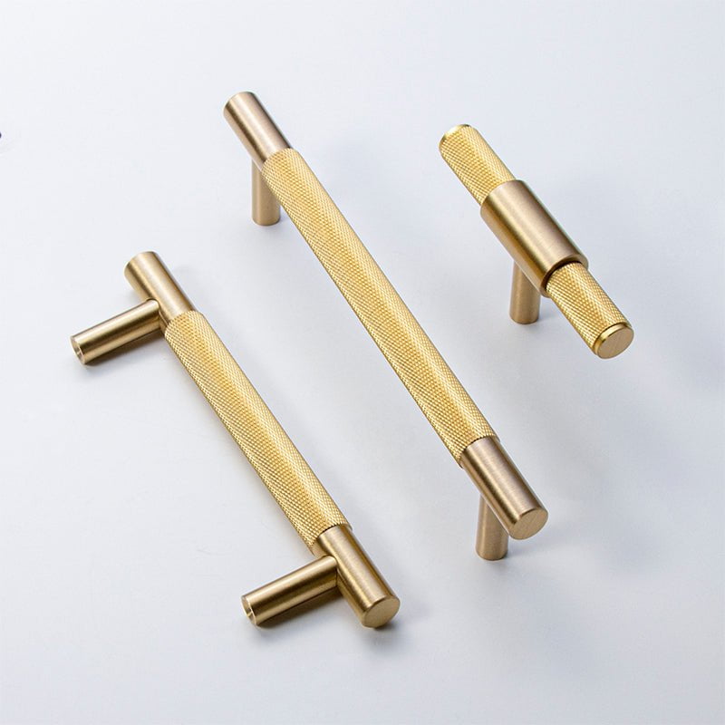 Rich Mond Furniture Handle in Matte Black & Brushed Brass