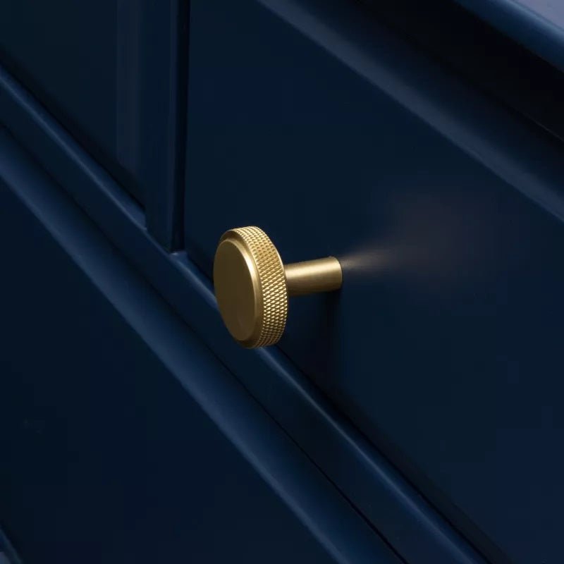 Rich Mond Furniture Handle in Matte Black & Brushed Brass