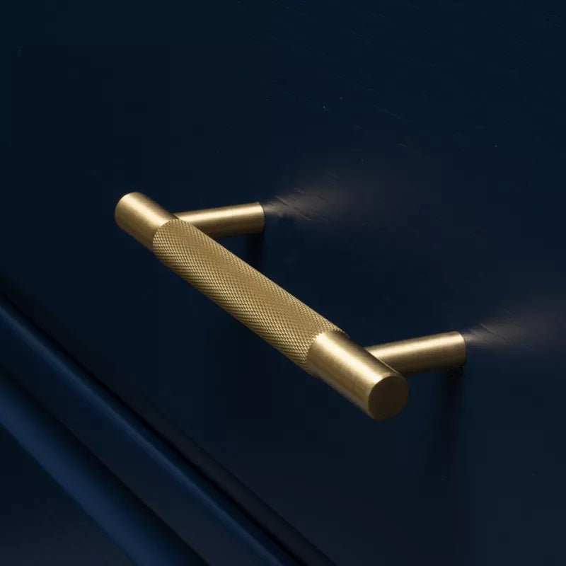 Rich Mond Furniture Handle in Matte Black & Brushed Brass