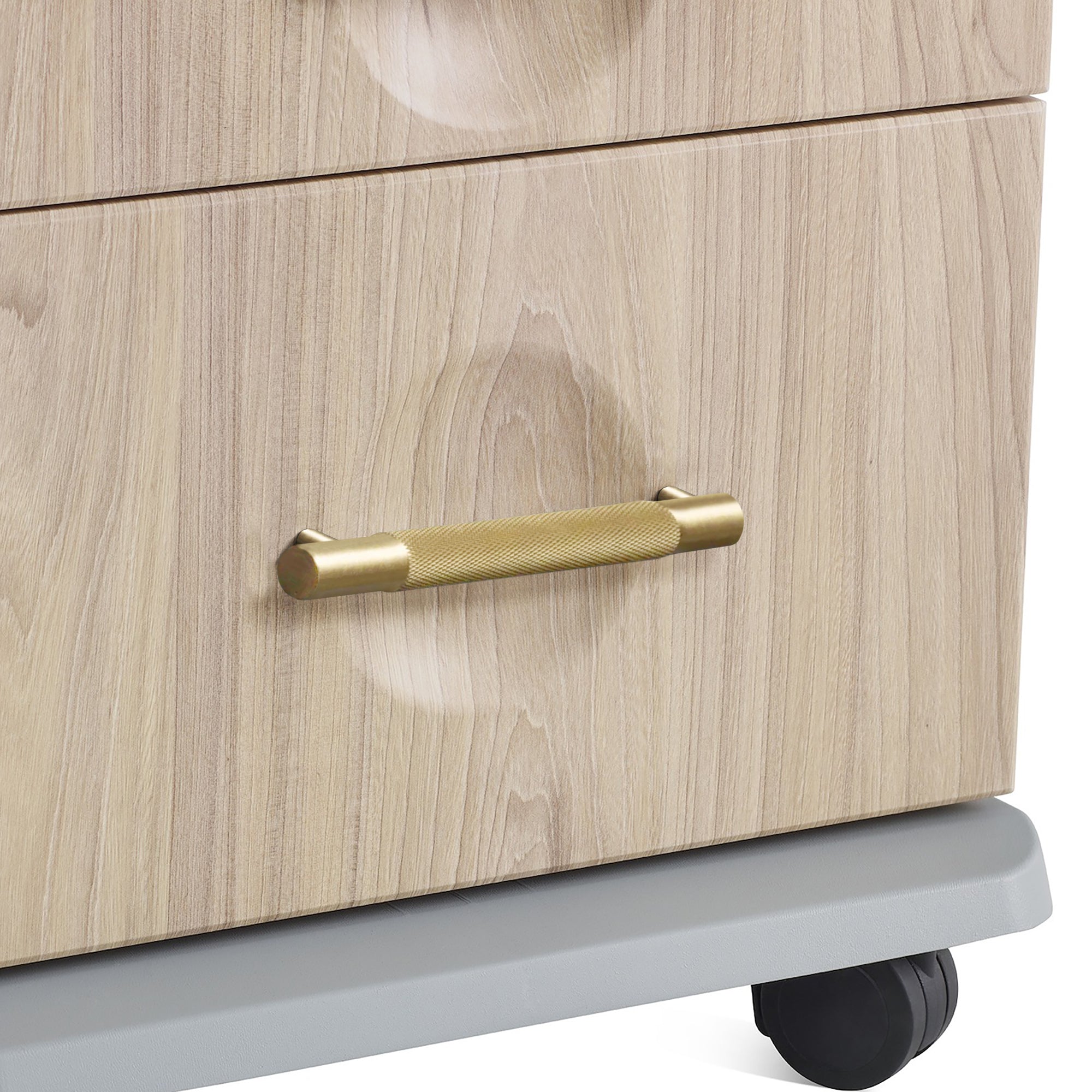 Rich Mond Furniture Handle in Matte Black & Brushed Brass