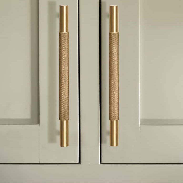 Rich Mond Furniture Handle in Matte Black & Brushed Brass