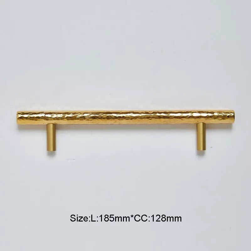 Celeste Furniture Handle in Hammer Bright