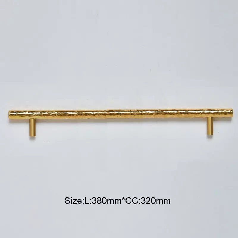 Celeste Furniture Handle in Hammer Bright