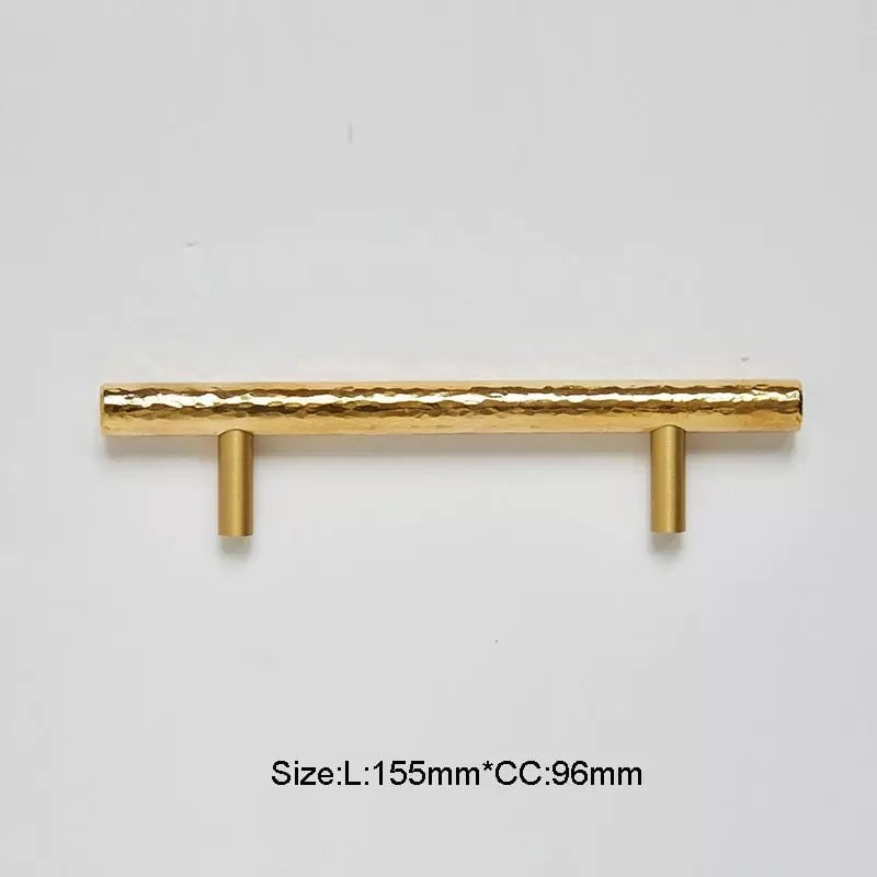 Celeste Furniture Handle in Hammer Bright