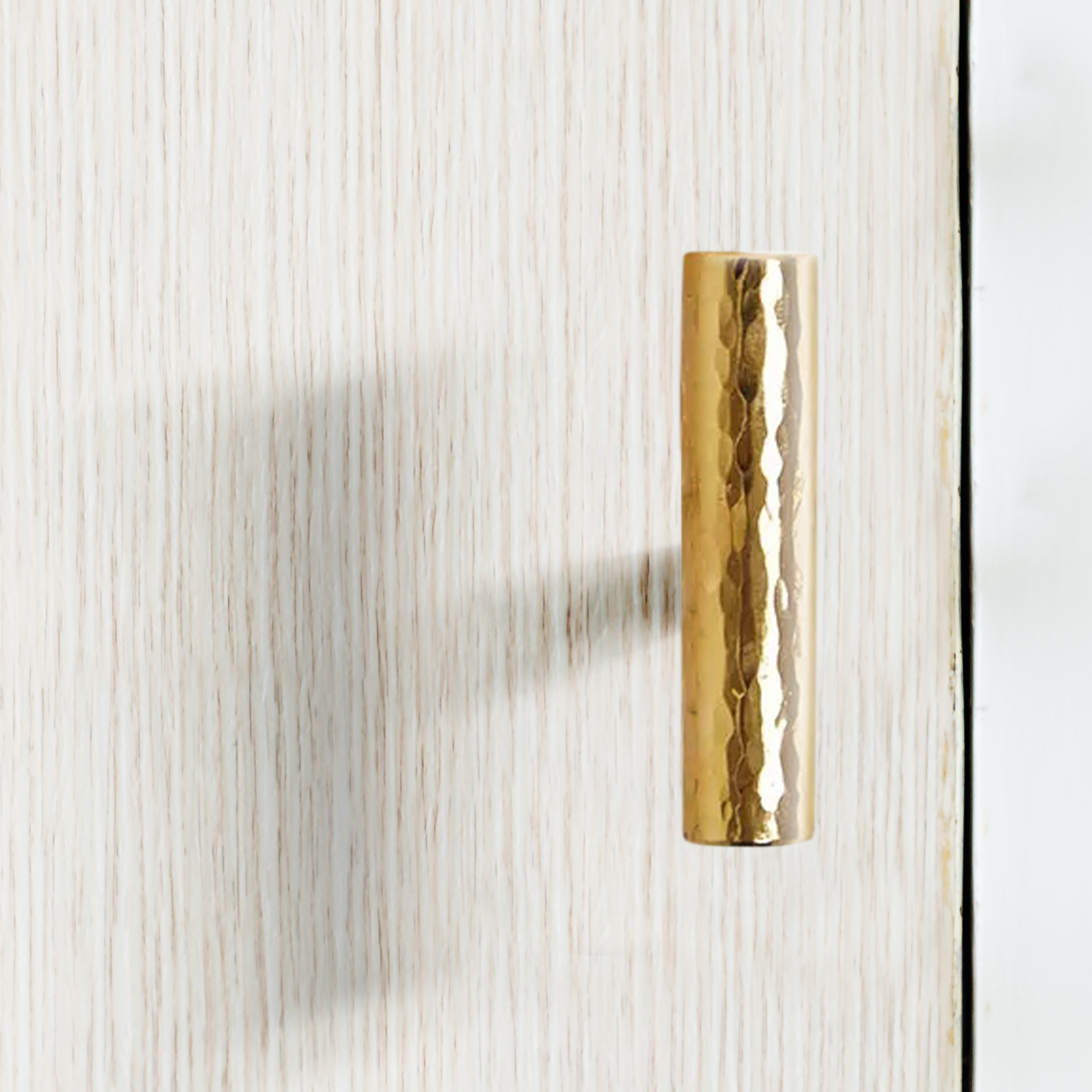 Celeste Furniture Handle in Hammer Bright