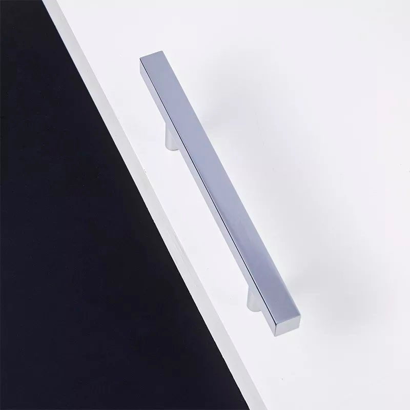 Charleston Furniture Handle in Matte Black & Brushed Brass