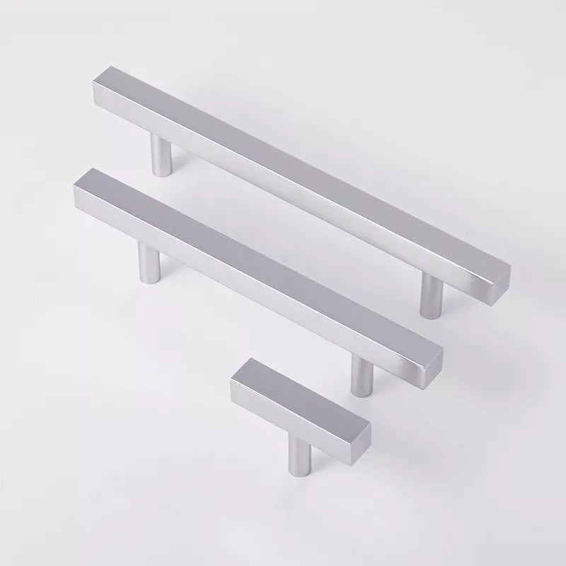 Charleston Furniture Handle in Matte Black & Brushed Brass