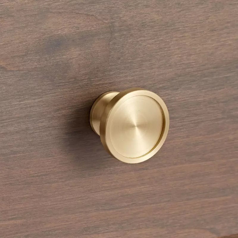 Melissa Mou Furniture Handle in Brushed Brass