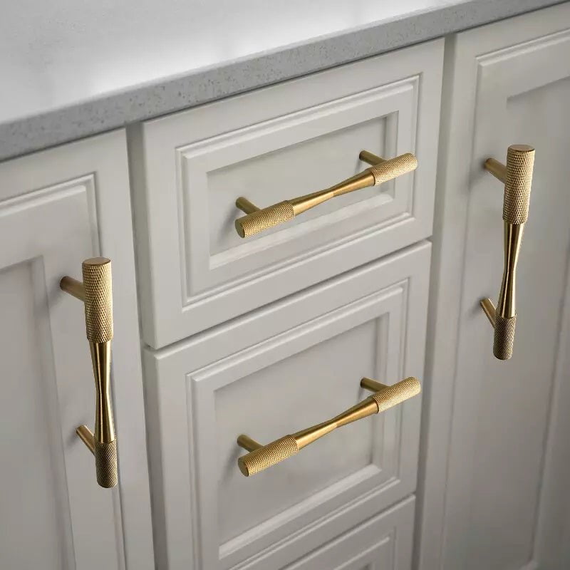 Beau Furniture Handle in Brass