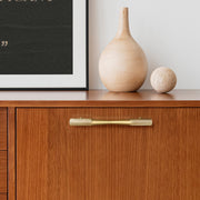 Beau Furniture Handle in Brass