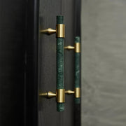 Mercedes Furniture Handle in White & Green
