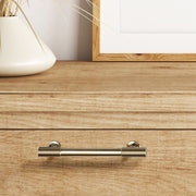 Hickory Lane Furniture Handle in Brushed Brass & Titanium Gold