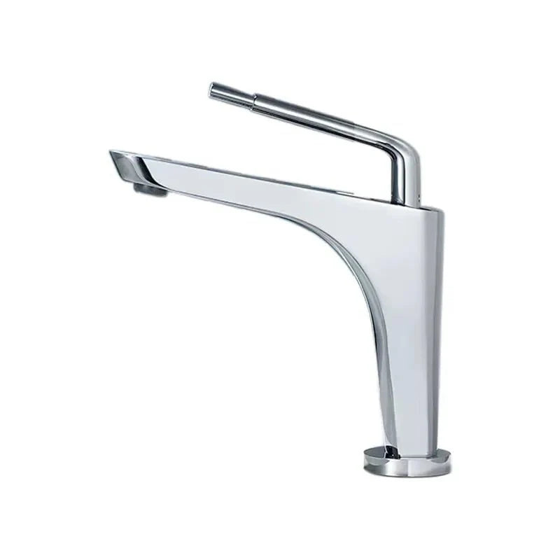 Gibson Slim Faucet in White & Chrome