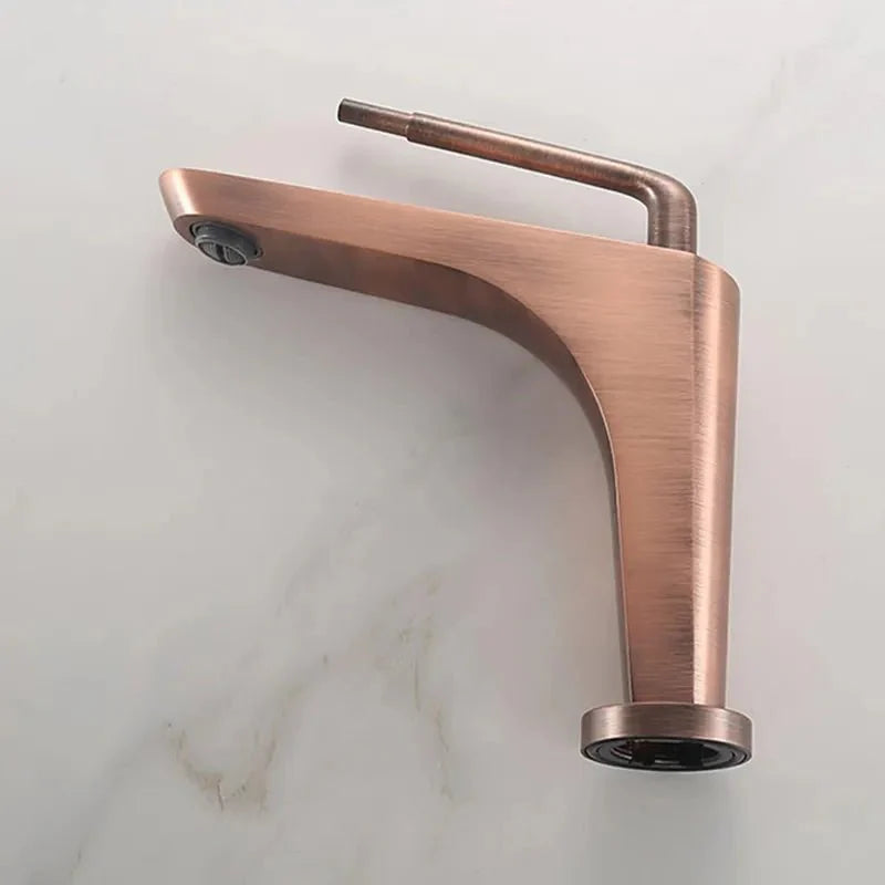 Gibson Slim Faucet in White & Chrome