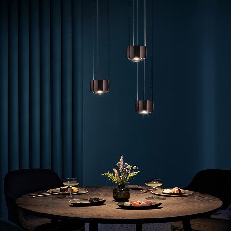 Amelia Pendant Light in Black & Gold