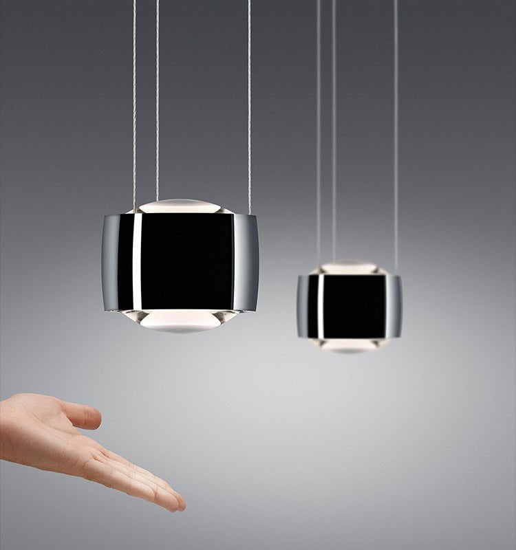 Amelia Pendant Light in Black & Gold