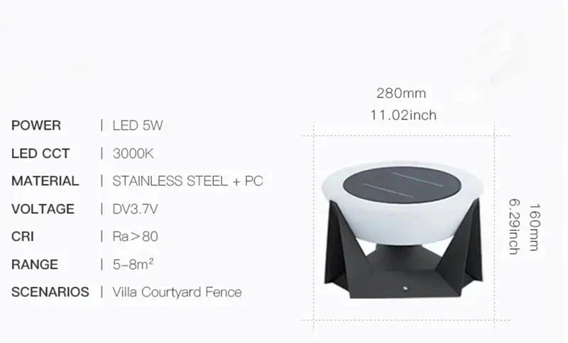 Landing Solar Garden Light