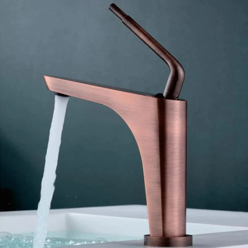 Gibson Slim Faucet in White & Chrome