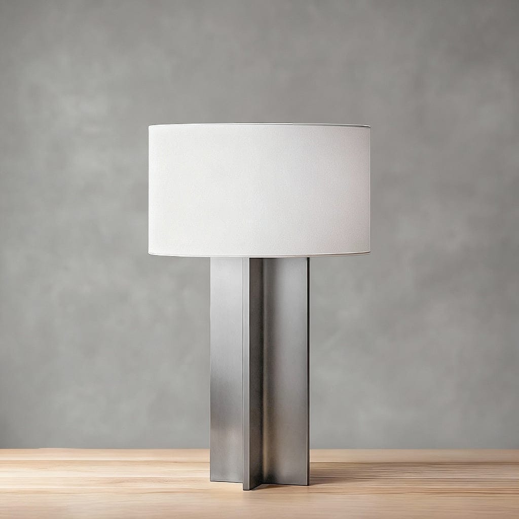 Axis Table Lamp in Bronze & Pewter