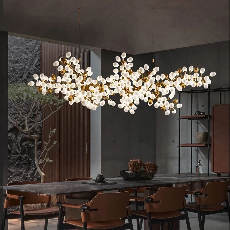 Marinae Chandelier in Polished Gold & Satin Brass