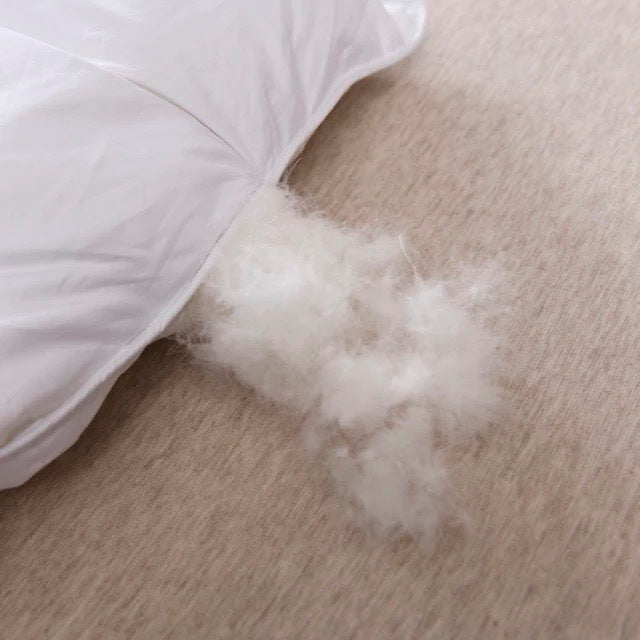 Signature Down Duvet Insert in White & Gray