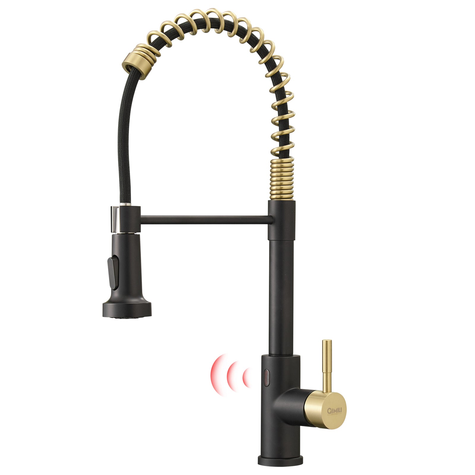 Kraus Touchless Sensor Faucet in Gold & Silver