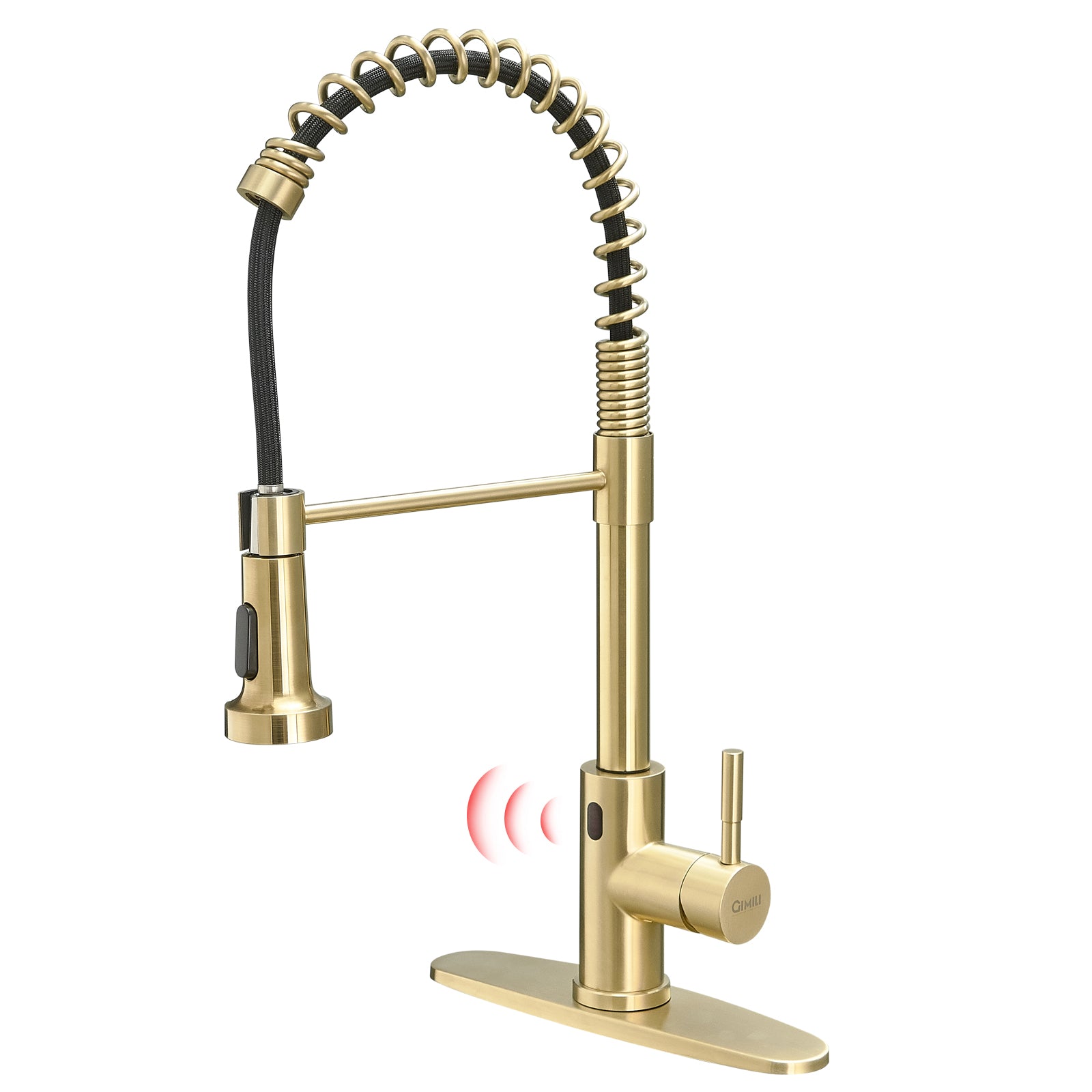 Kraus Touchless Sensor Faucet in Gold & Silver